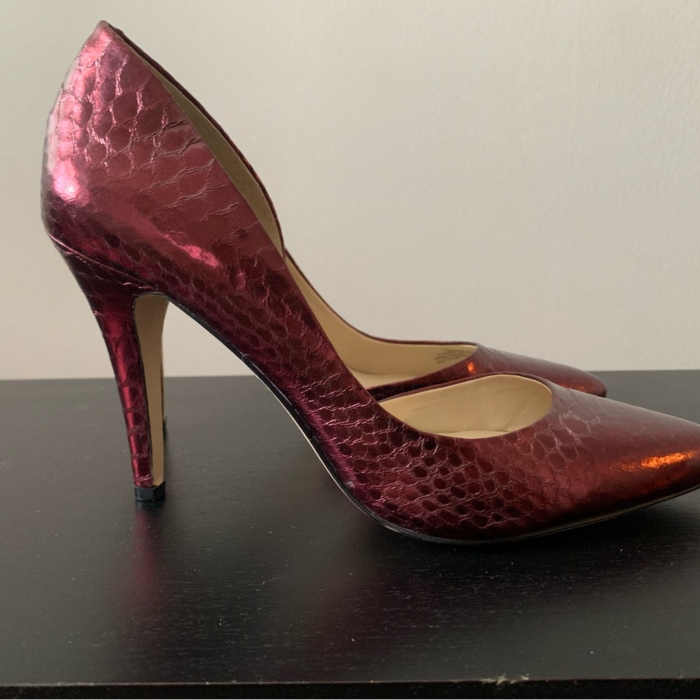 Elegant Red Stiletto Heels